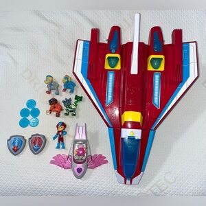 PAW Patrol Mighty Twins Tuck & Ella and Aircraft + Some Charged Up Pups & Ryder